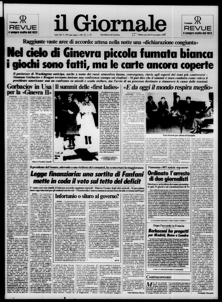 Il giornale : quotidiano del mattino